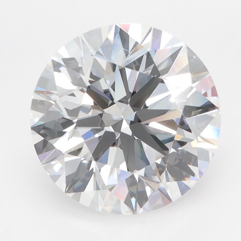 4.03ct Round D IF Lab-Grown Diamond