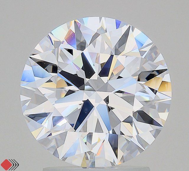 2.71ct Round D VVS1 Lab-Grown Diamond