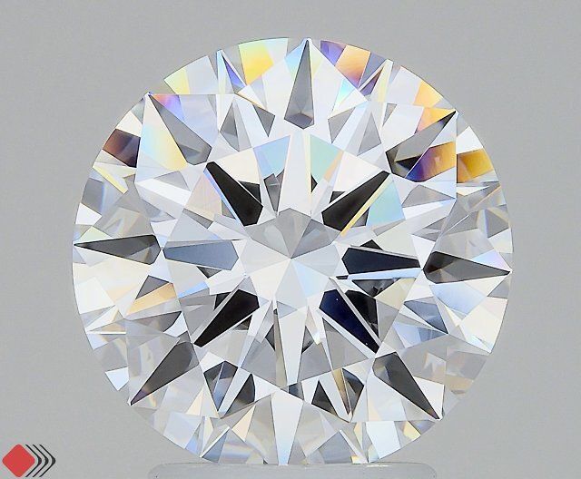 3.35ct Round D VVS1 Lab-Grown Diamond