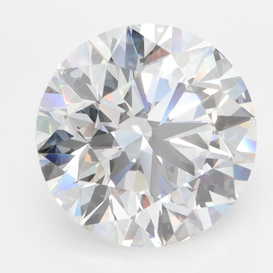 4.08ct Round D IF Lab-Grown Diamond