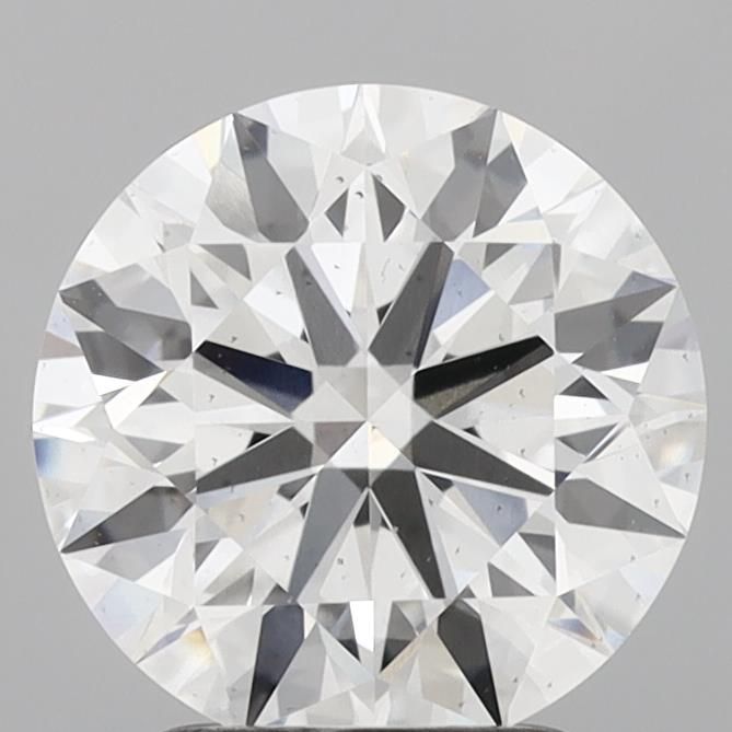2.61ct Round D SI1 Lab-Grown Diamond