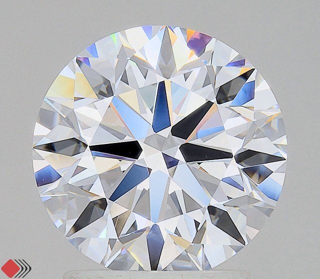 2.5ct Round F IF Lab-Grown Diamond