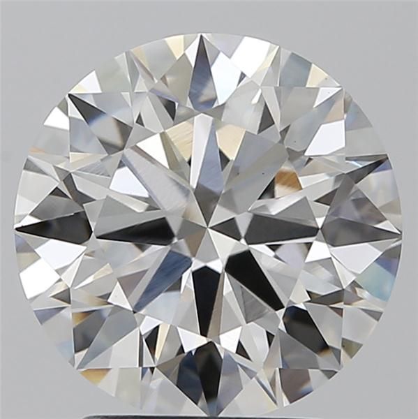 2.5ct Round F VVS2 Lab-Grown Diamond