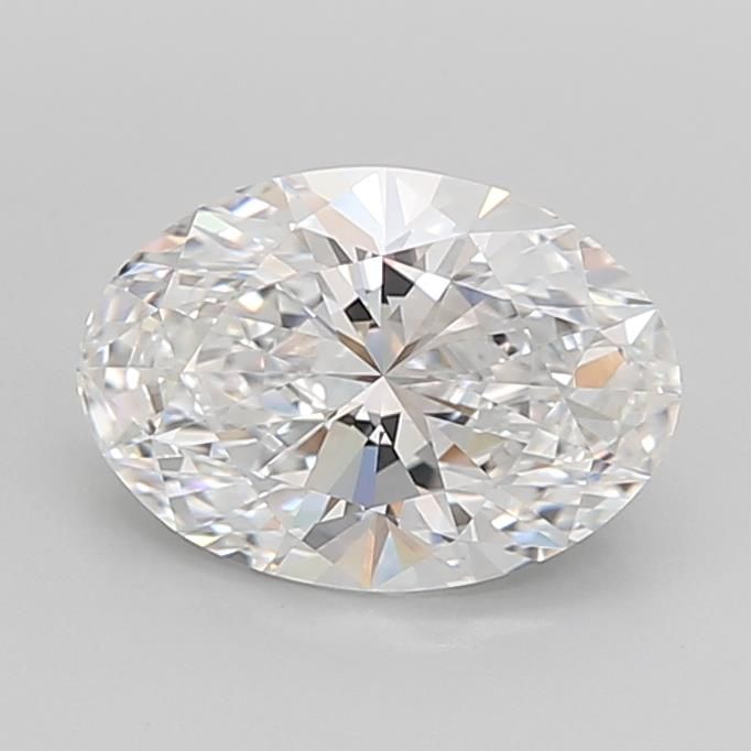 2.81ct Oval D IF Lab-Grown Diamond