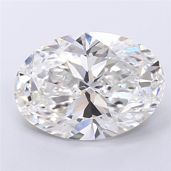 3.55ct Oval F VVS2 Lab-Grown Diamond