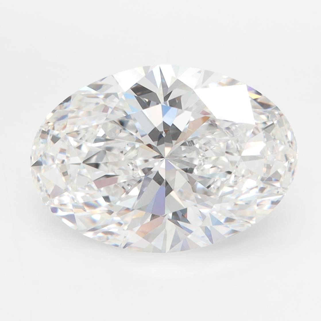 4.07ct Oval E IF Lab-Grown Diamond