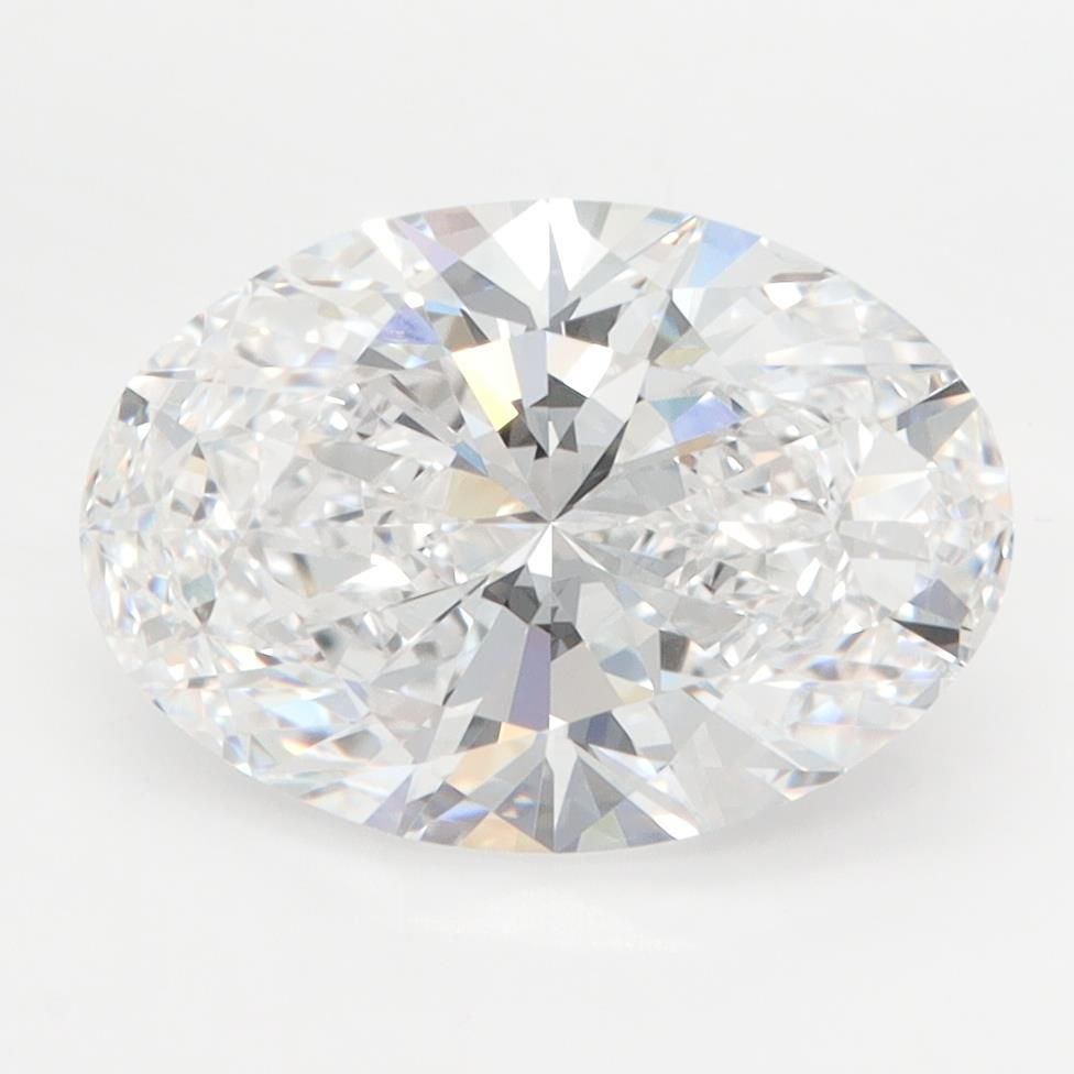 3.08ct Oval D IF Lab-Grown Diamond