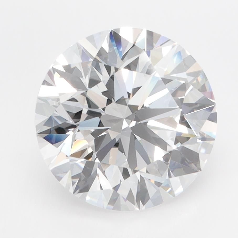 3.43ct Round D IF Lab-Grown Diamond