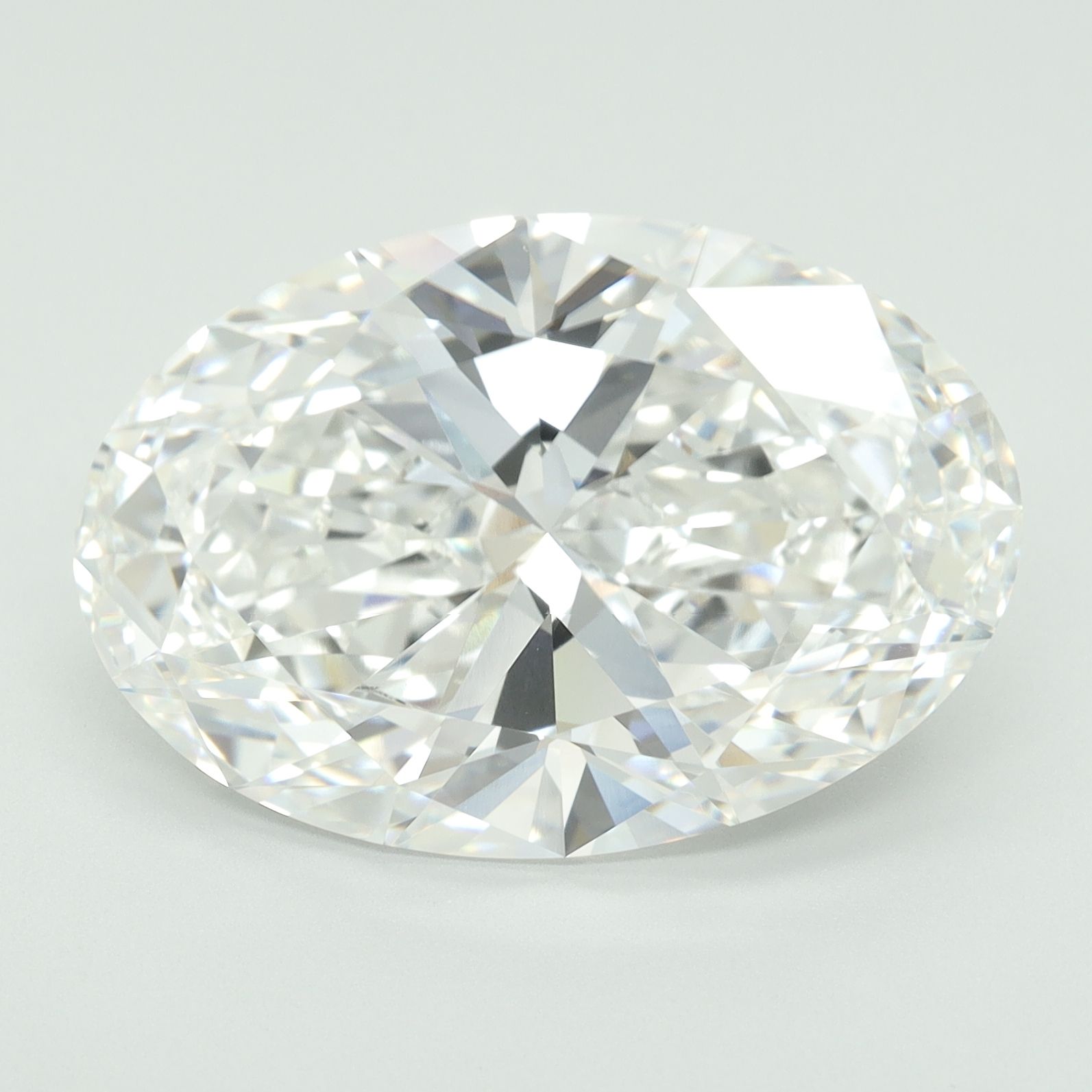 11.09ct Oval F VVS2 Lab-Grown Diamond