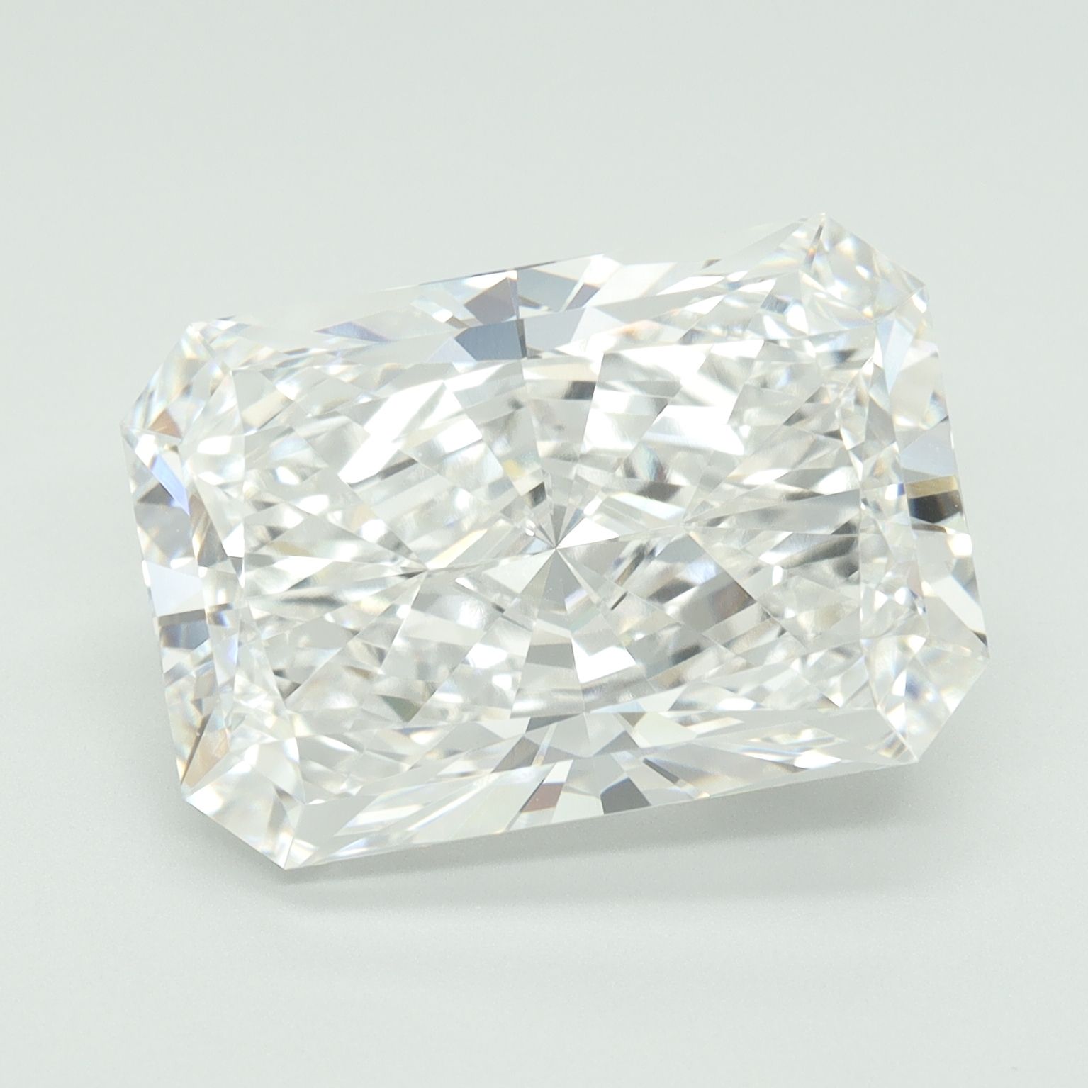 10.08 Carat RADIANT Shape E Colour VVS2 Clarity  Cut - White Lab Diamond - 392585