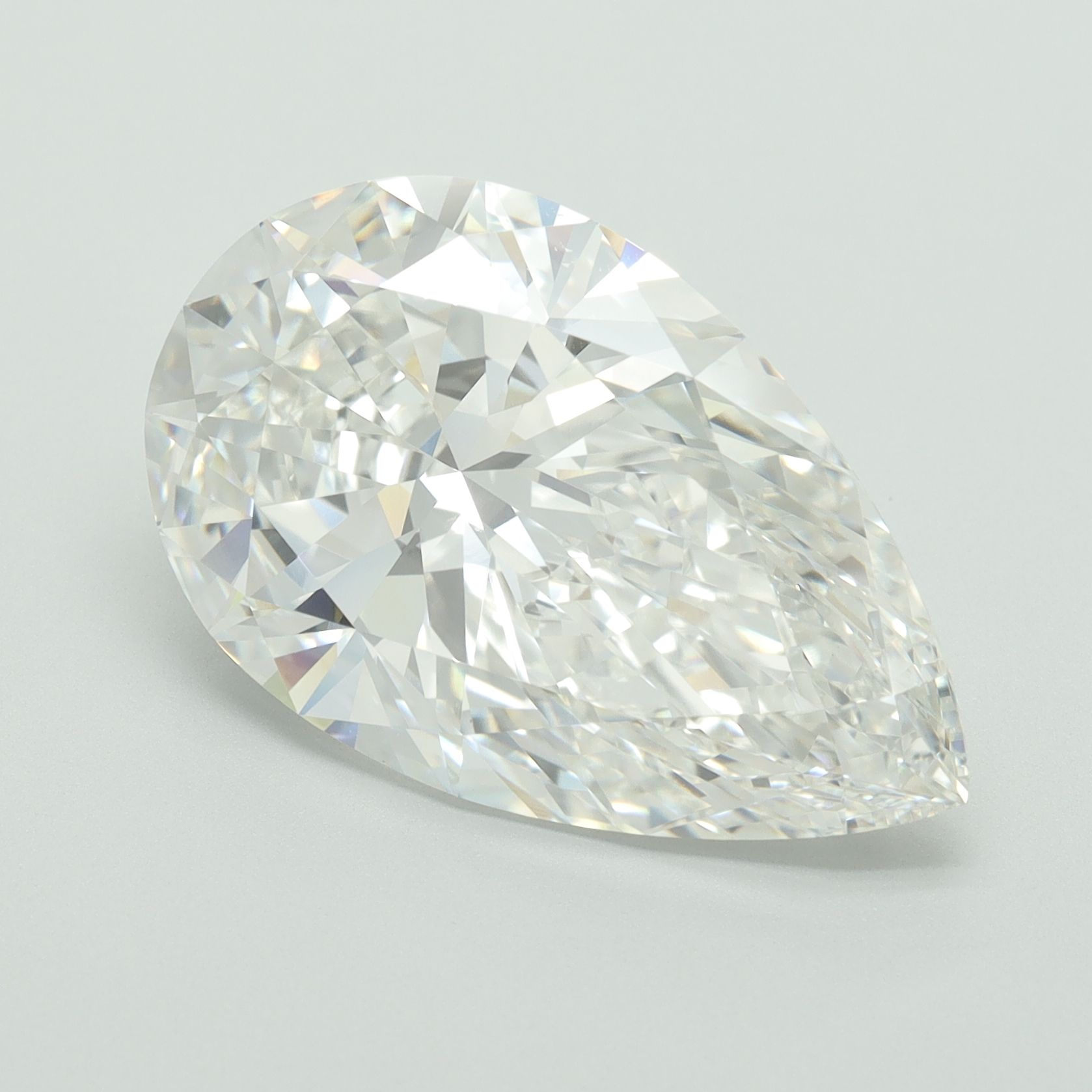 10.05 Carat PEAR Shape G Colour VVS2 Clarity  Cut - White Lab Diamond - 392587