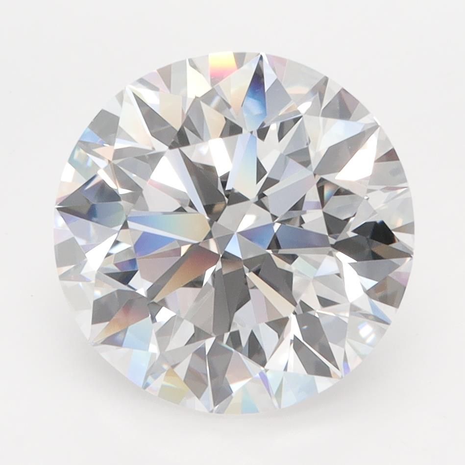 4.08ct Round D IF Lab-Grown Diamond