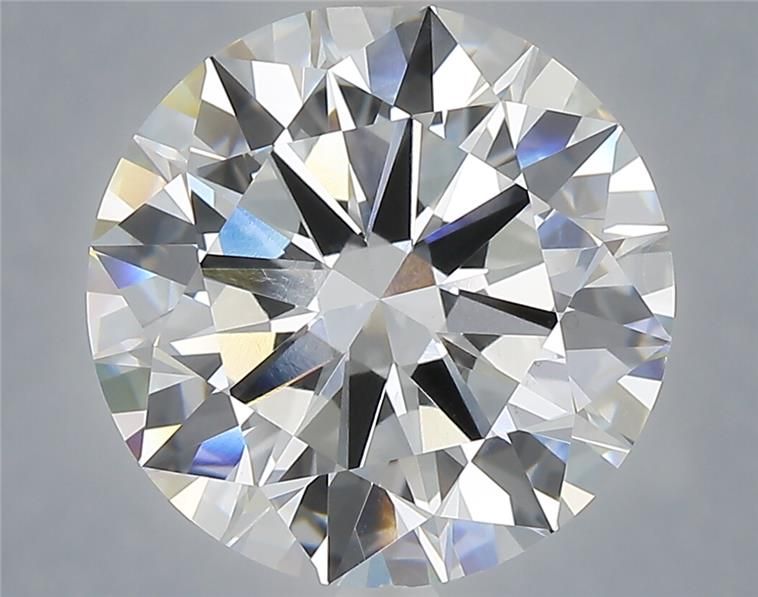 6.1ct Round F VVS2 Lab-Grown Diamond