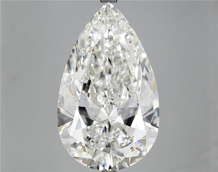 10.18 Carat PEAR Shape G Colour VVS2 Clarity  Cut - White Lab Diamond - 394256