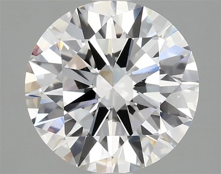 2.82ct Round D VVS2 Lab-Grown Diamond