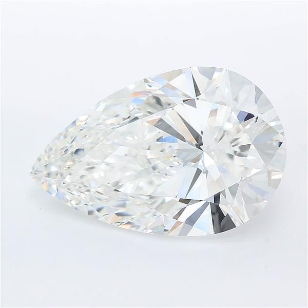 9.75 Carat PEAR Shape F Colour VVS2 Clarity  Cut - White Lab Diamond - 516503