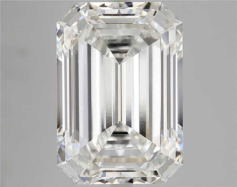 10.07 Carat EMERALD Shape F Colour VVS2 Clarity  Cut - White Lab Diamond - 1744993
