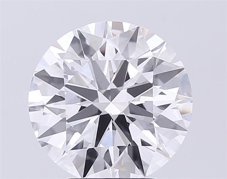 4.5ct Round F VVS2 Lab-Grown Diamond