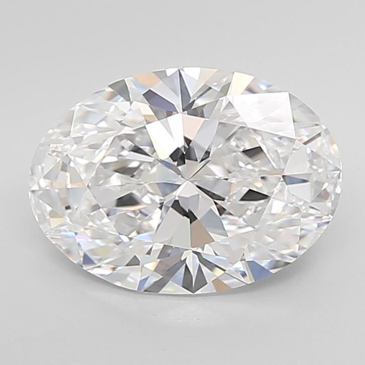 4.32ct Oval D IF Lab-Grown Diamond