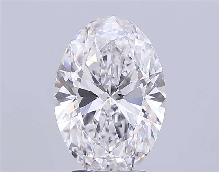 3.65ct Oval D IF Lab-Grown Diamond