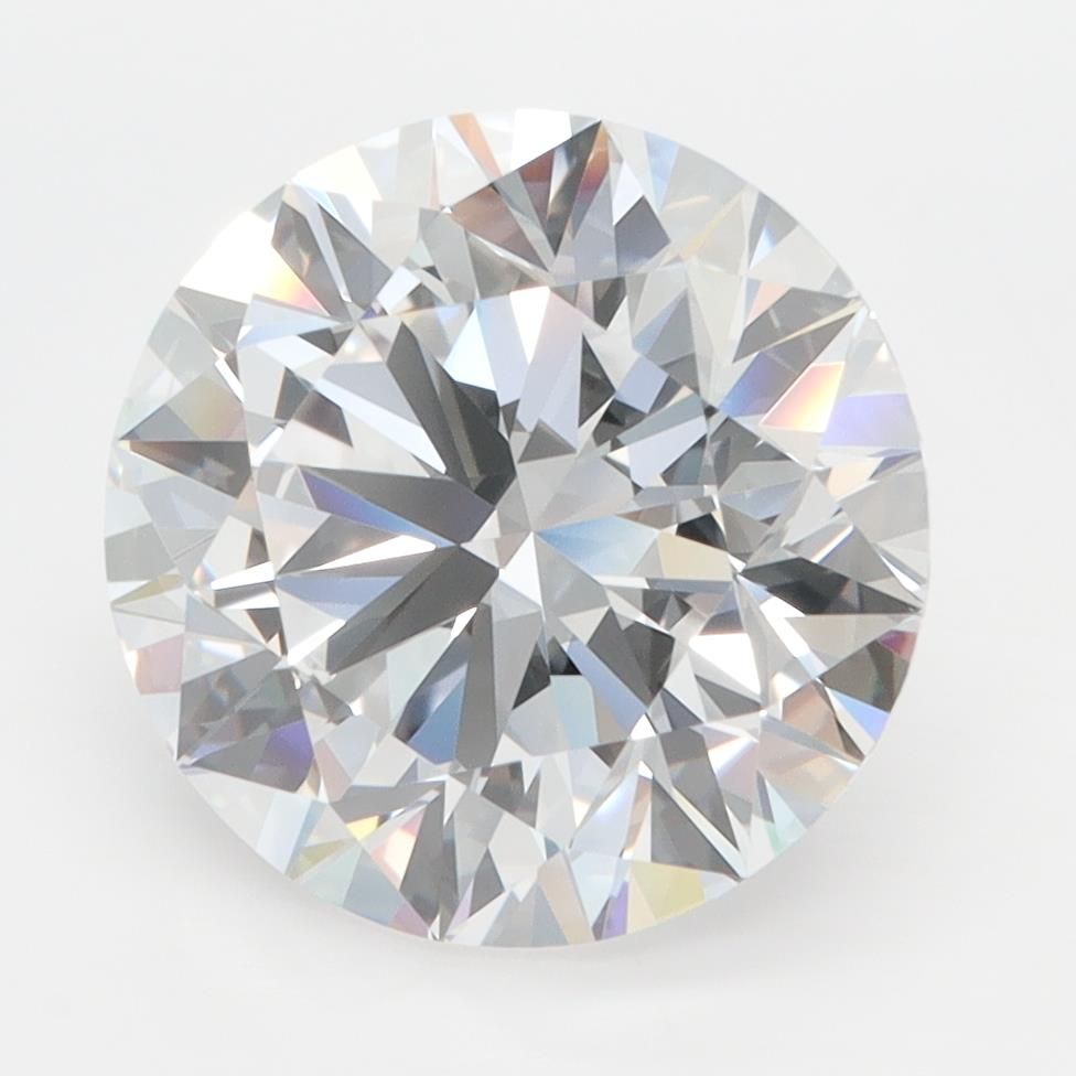 4.33ct Round D IF Lab-Grown Diamond