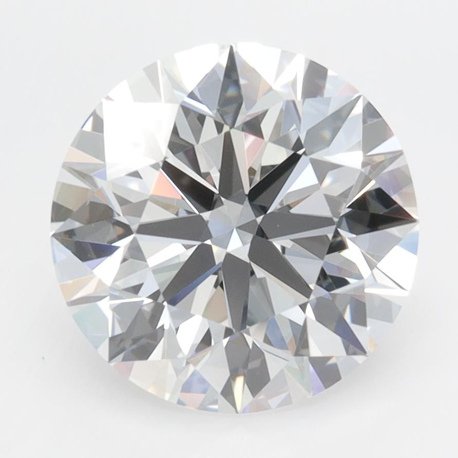 3.66ct Round D IF Lab-Grown Diamond