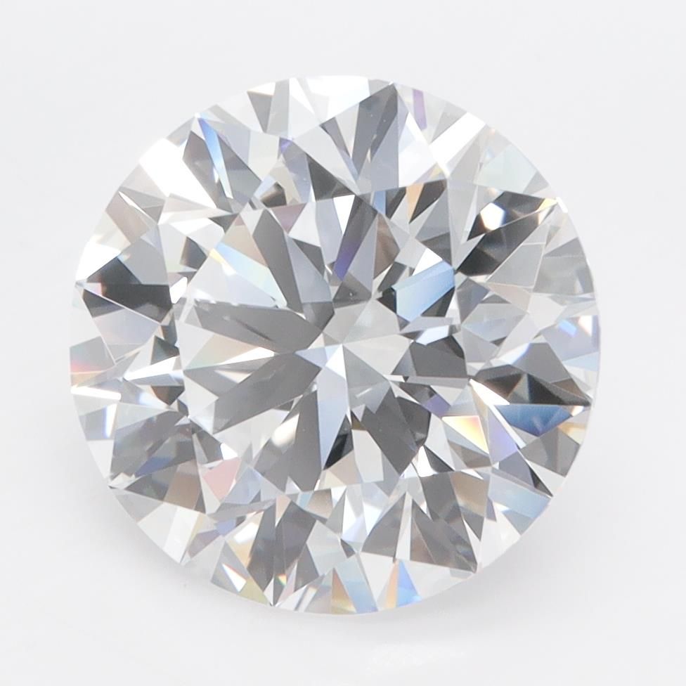 4.31ct Round D IF Lab-Grown Diamond