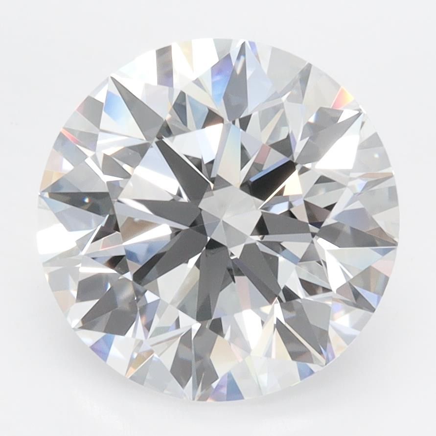 4.08ct Round D IF Lab-Grown Diamond