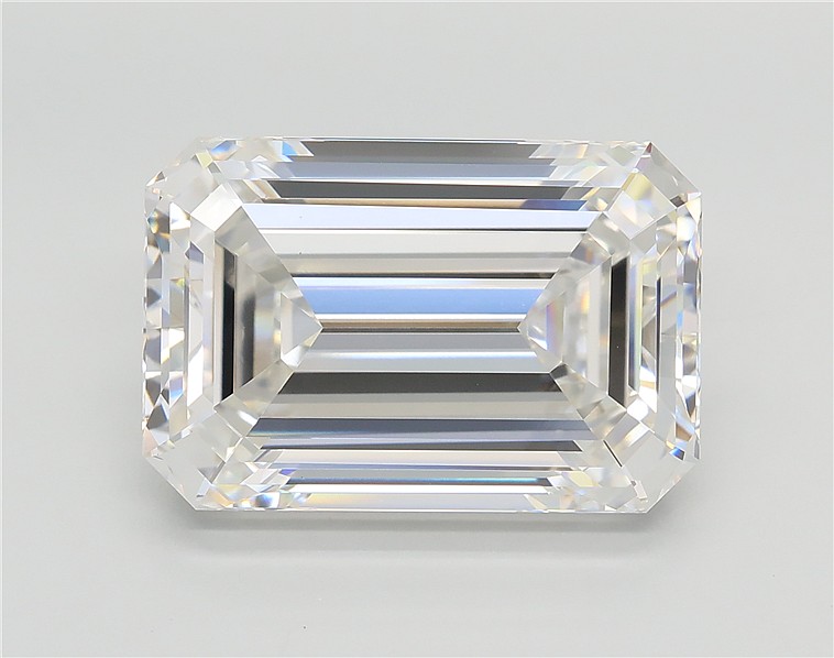 8.55ct Emerald F VS1 Lab-Grown Diamond