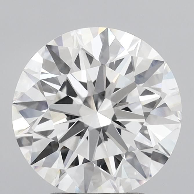 3.03ct Round E VVS2 Lab-Grown Diamond