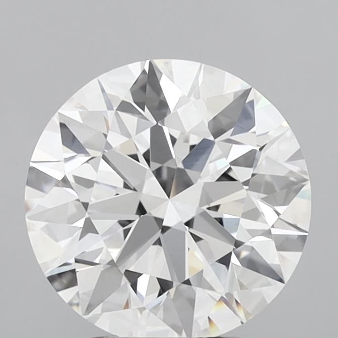 3.02ct Round E VVS2 Lab-Grown Diamond
