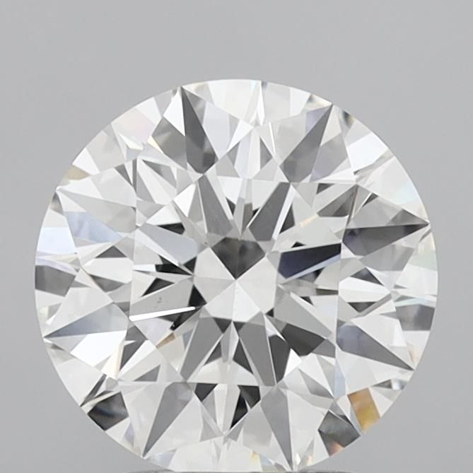 3.03ct Round E VVS2 Lab-Grown Diamond