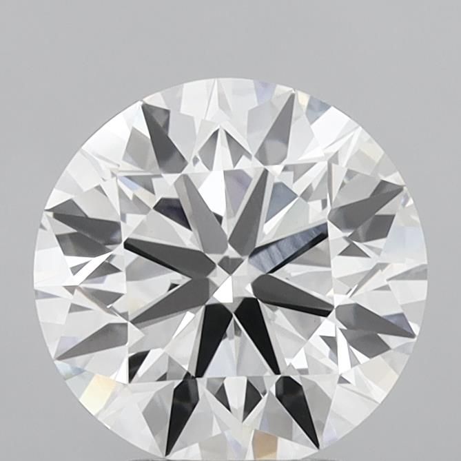 3.03ct Round E VVS2 Lab-Grown Diamond