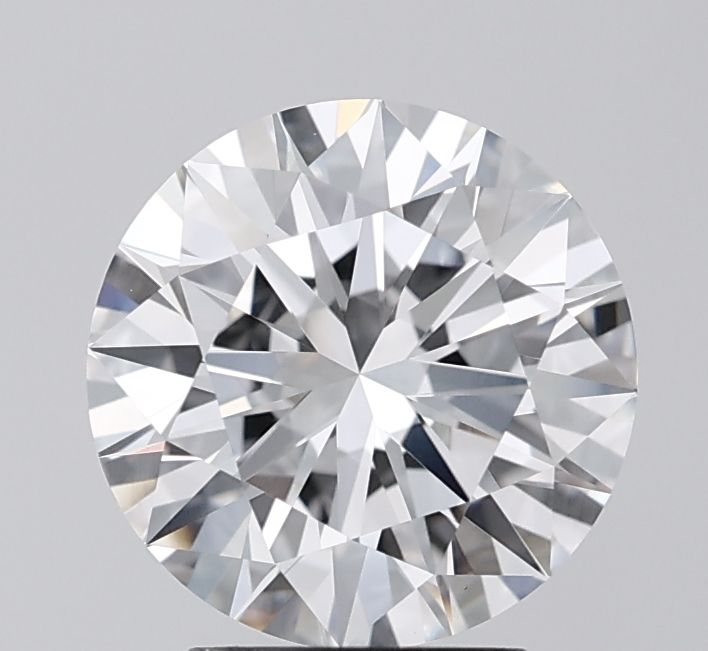 2.5ct Round D VVS2 Lab-Grown Diamond