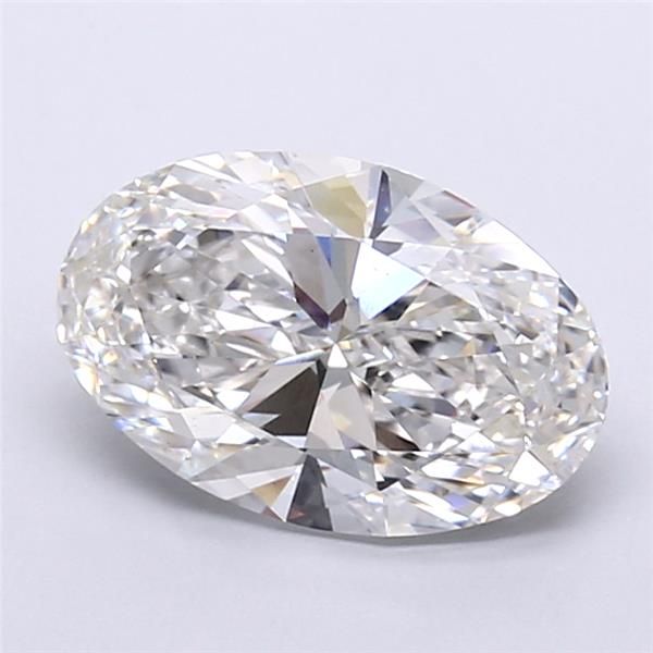 3.13ct Oval F VS1 Lab-Grown Diamond