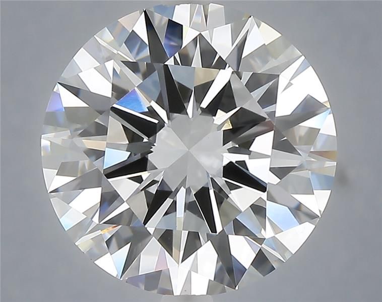 6.09ct Round F VVS2 Lab-Grown Diamond