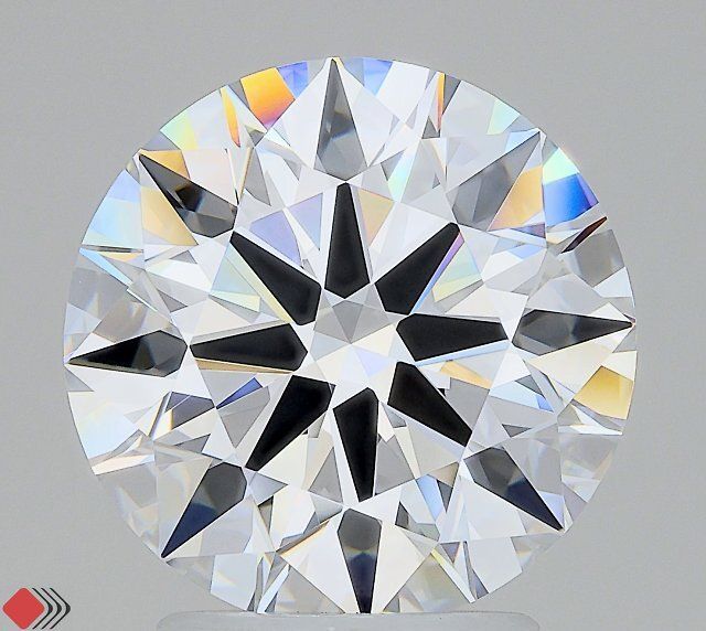 3.21ct Round D VVS1 Lab-Grown Diamond