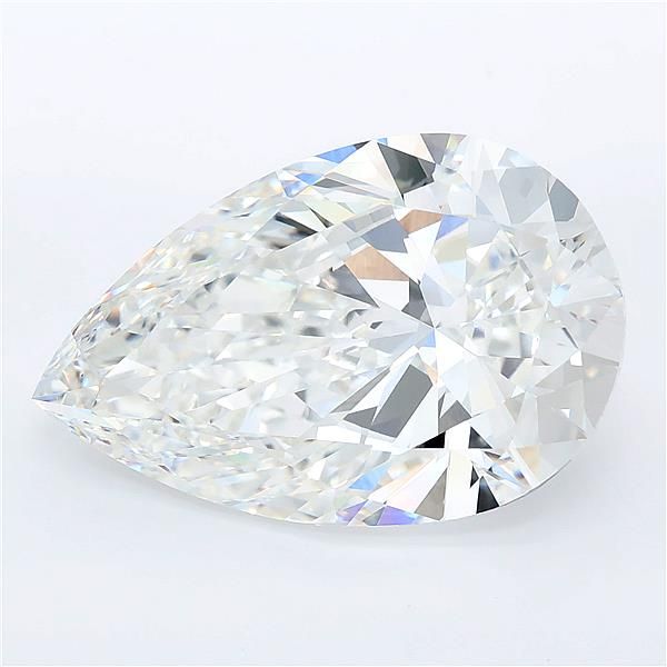 11.04 Carat PEAR Shape F Colour VVS2 Clarity  Cut - White Lab Diamond - 395899