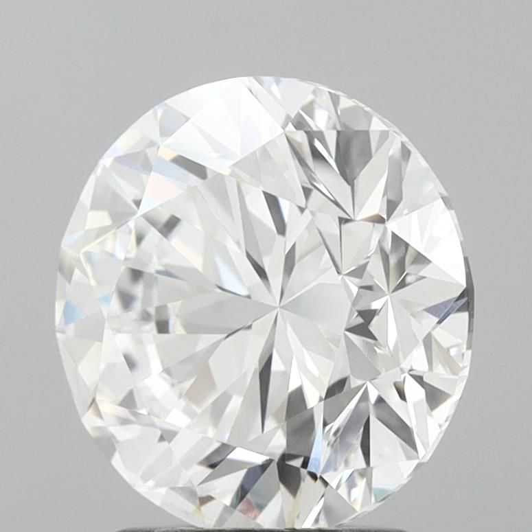 2.6ct Round D VVS2 Lab-Grown Diamond