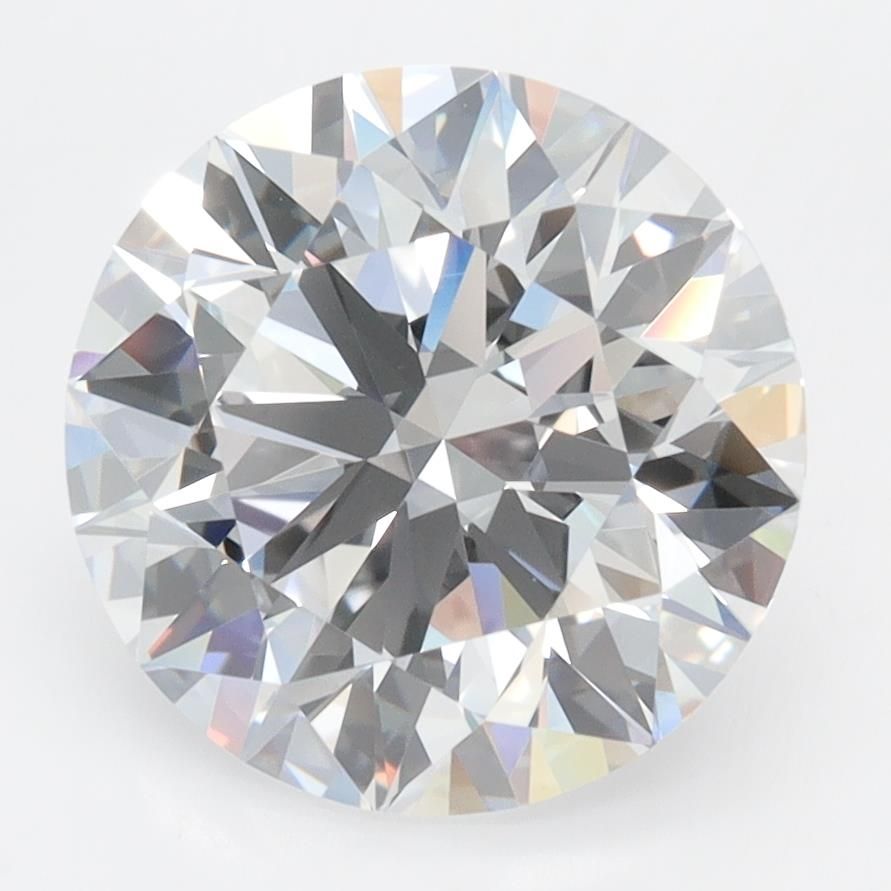 4.08ct Round D IF Lab-Grown Diamond