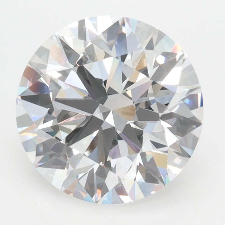 4.08ct Round D IF Lab-Grown Diamond