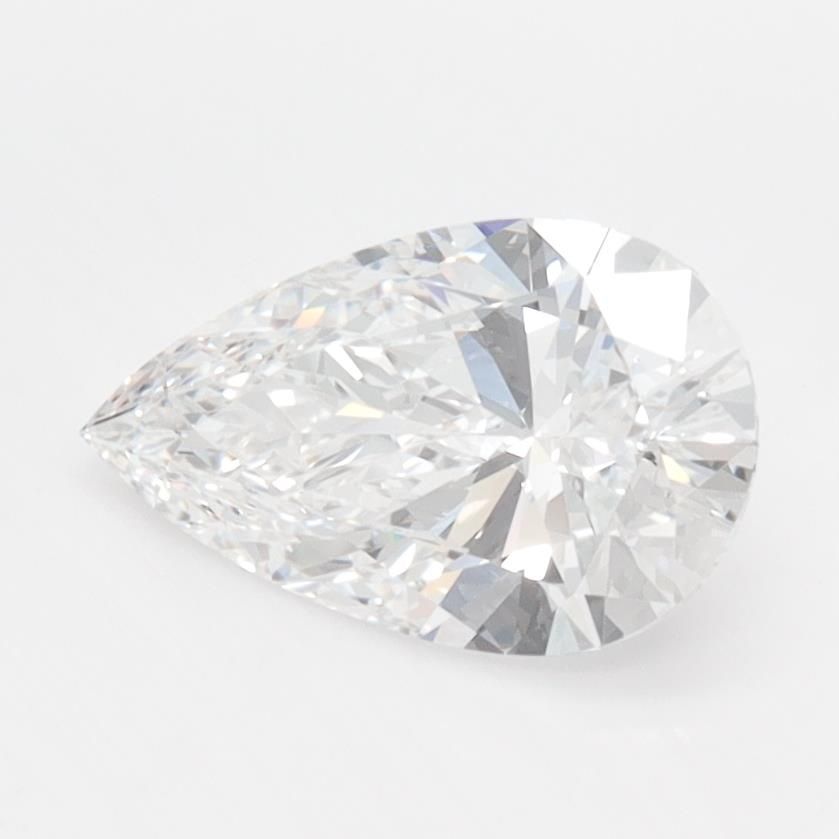 1.23ct Pear D IF Lab-Grown Diamond