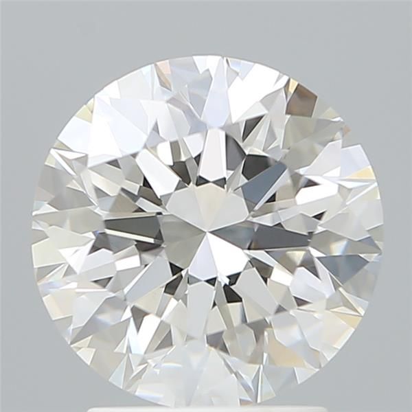 2.6ct Round F VVS2 Lab-Grown Diamond
