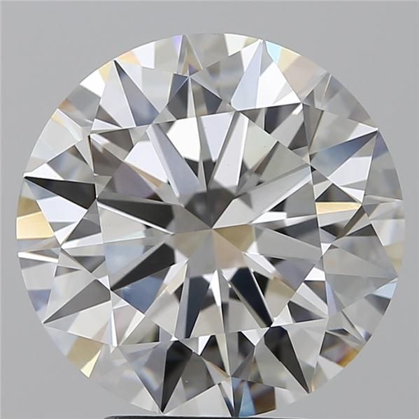 4.12ct Round F VVS2 Lab-Grown Diamond