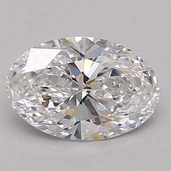 0.91ct Oval D IF Lab-Grown Diamond