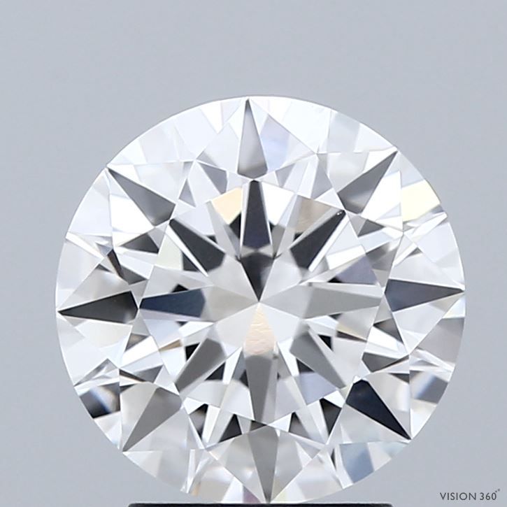 2.85ct Round E VVS2 Lab-Grown Diamond