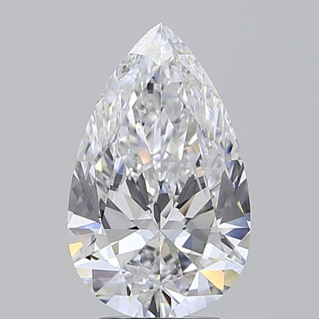 2.91ct Pear D VVS2 Lab-Grown Diamond