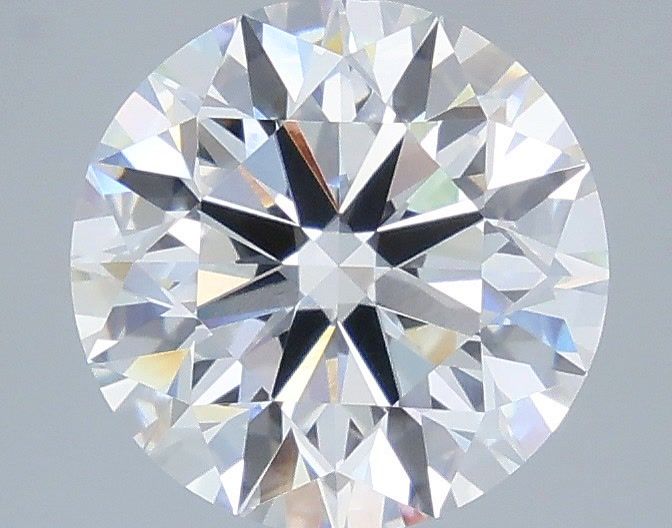 3.38ct Round F VVS2 Lab-Grown Diamond