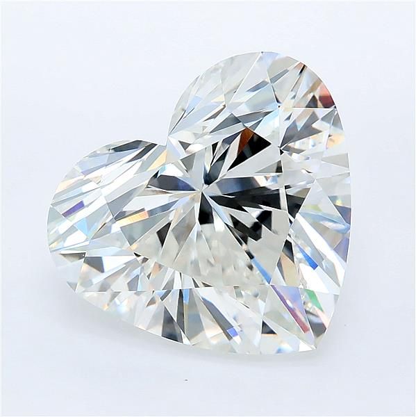 7.25ct Heart E VVS2 Lab-Grown Diamond