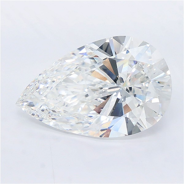11.02 Carat PEAR Shape F Colour VS1 Clarity  Cut - White Lab Diamond - 917867